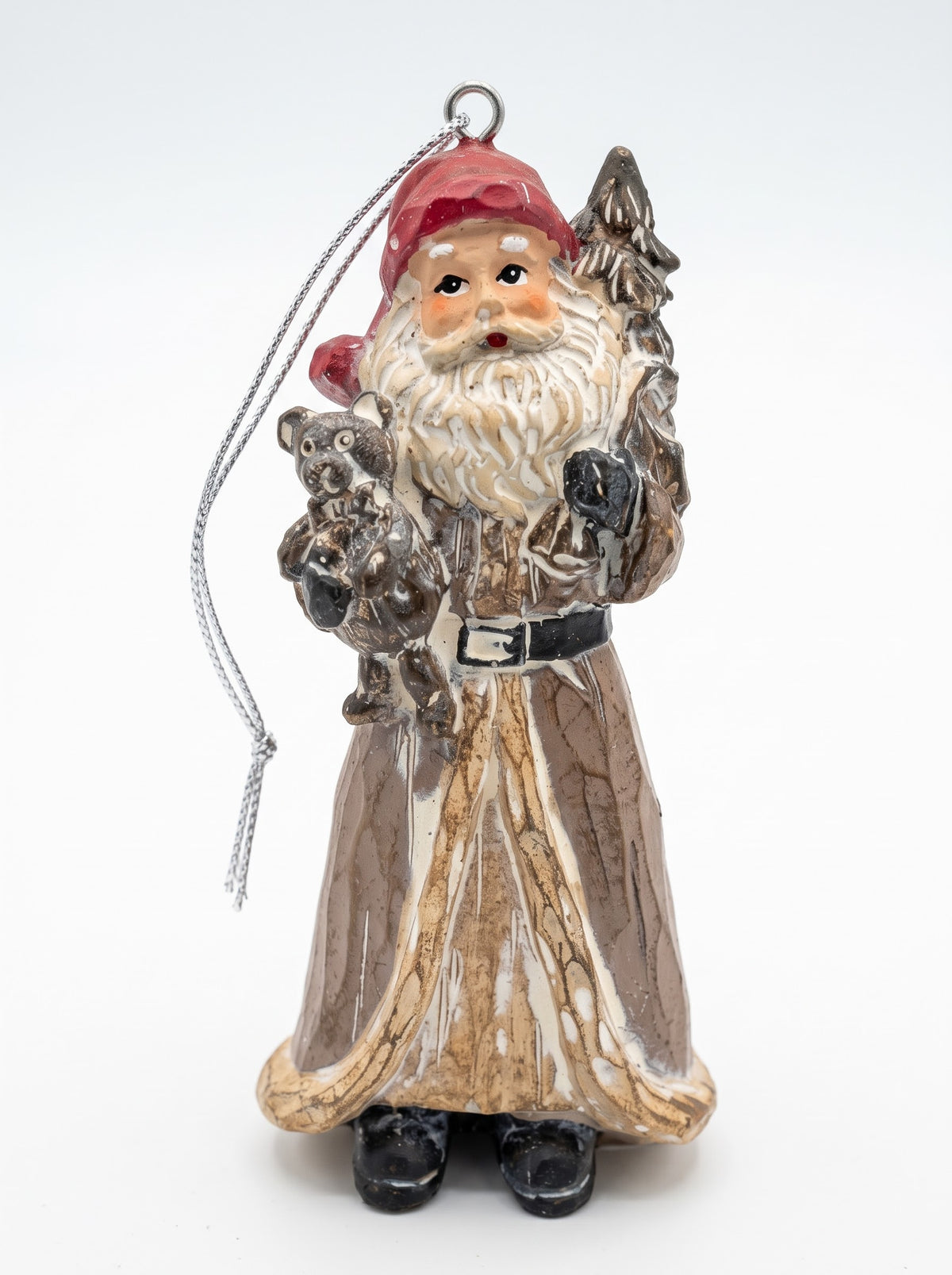 WOODLAND SANTA ORNAMENT