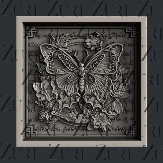 Zuri Mould - Butterfly Coaster