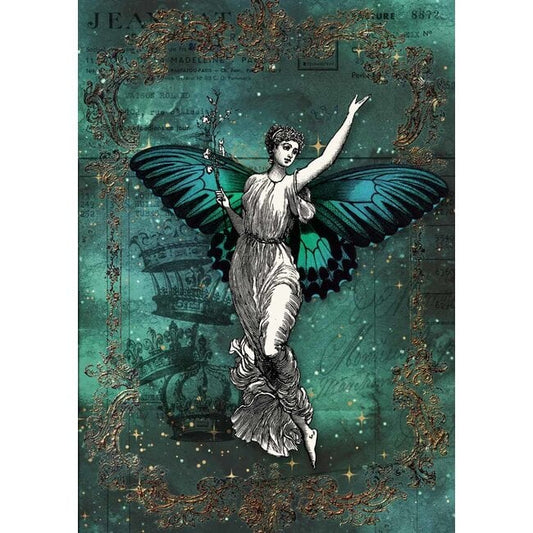 Decoupage Queen - Fairy Queen Rice Paper A3, A4
