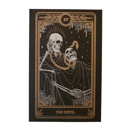 13th Press - Marigold Tarot Print - The Devil