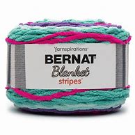 Bernat Blanket Yarn Cake Stripes