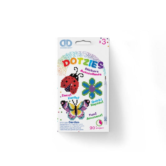 Diamond Dotz Stickers Kit Garden