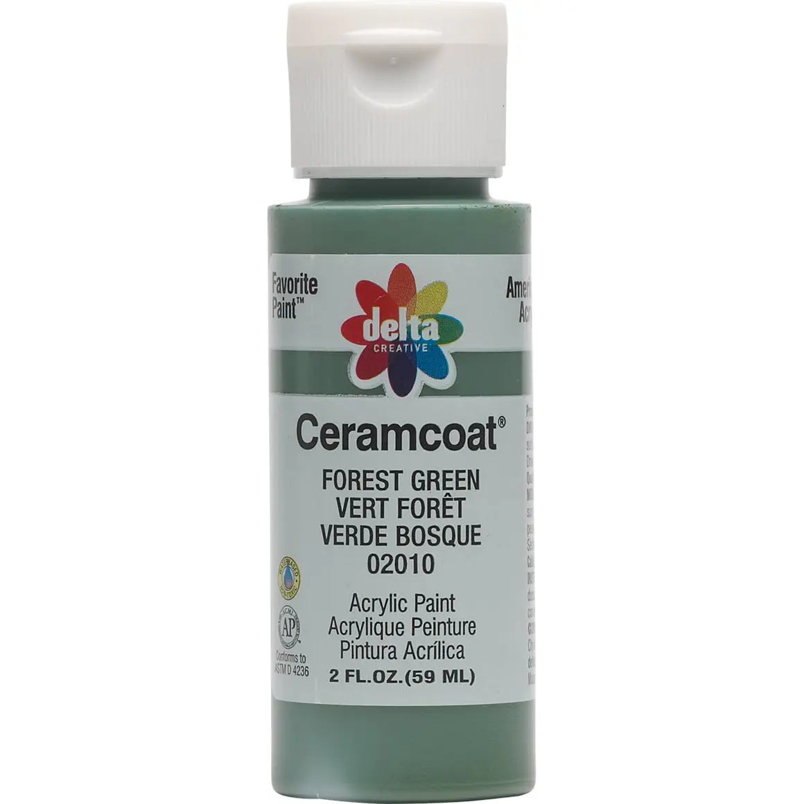 Delta Ceramacoat Matte Acrylic Paint 59 ml - Colour Variety