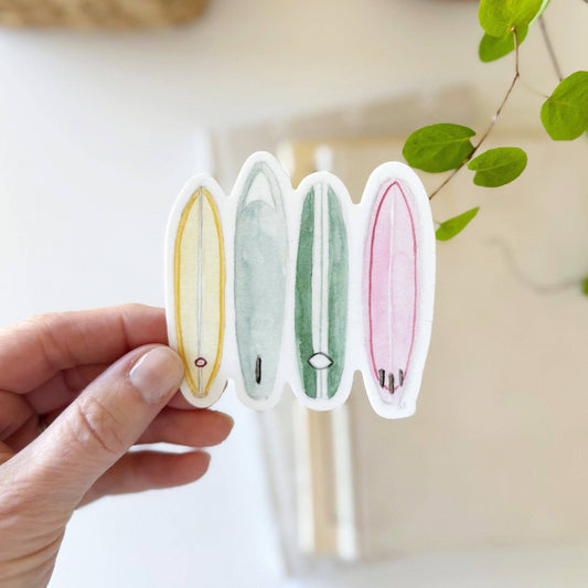 Emily Lex : Surfboard Sticker