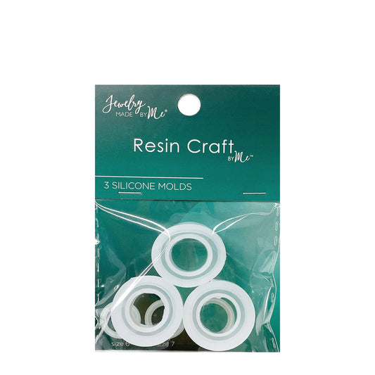 Jewelry Made by Me : Ring Silicone Mold 3pc