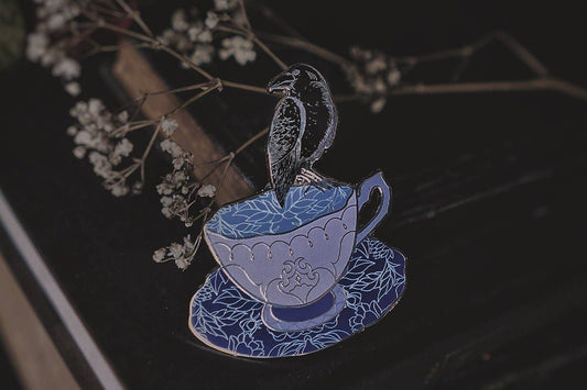 Lively Ghosts - Nevermore Pin