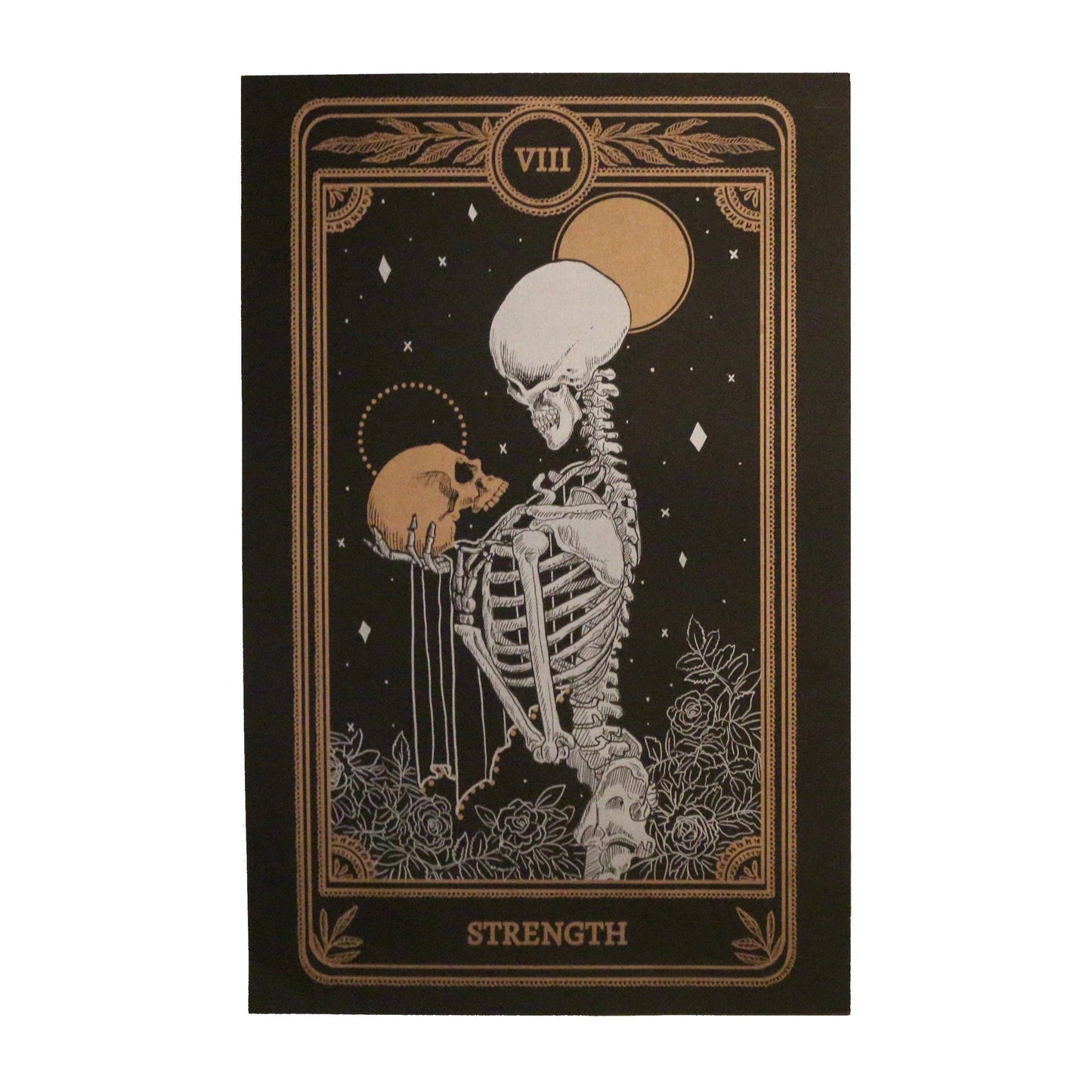 13th Press Marigold Tarot Print - Strength