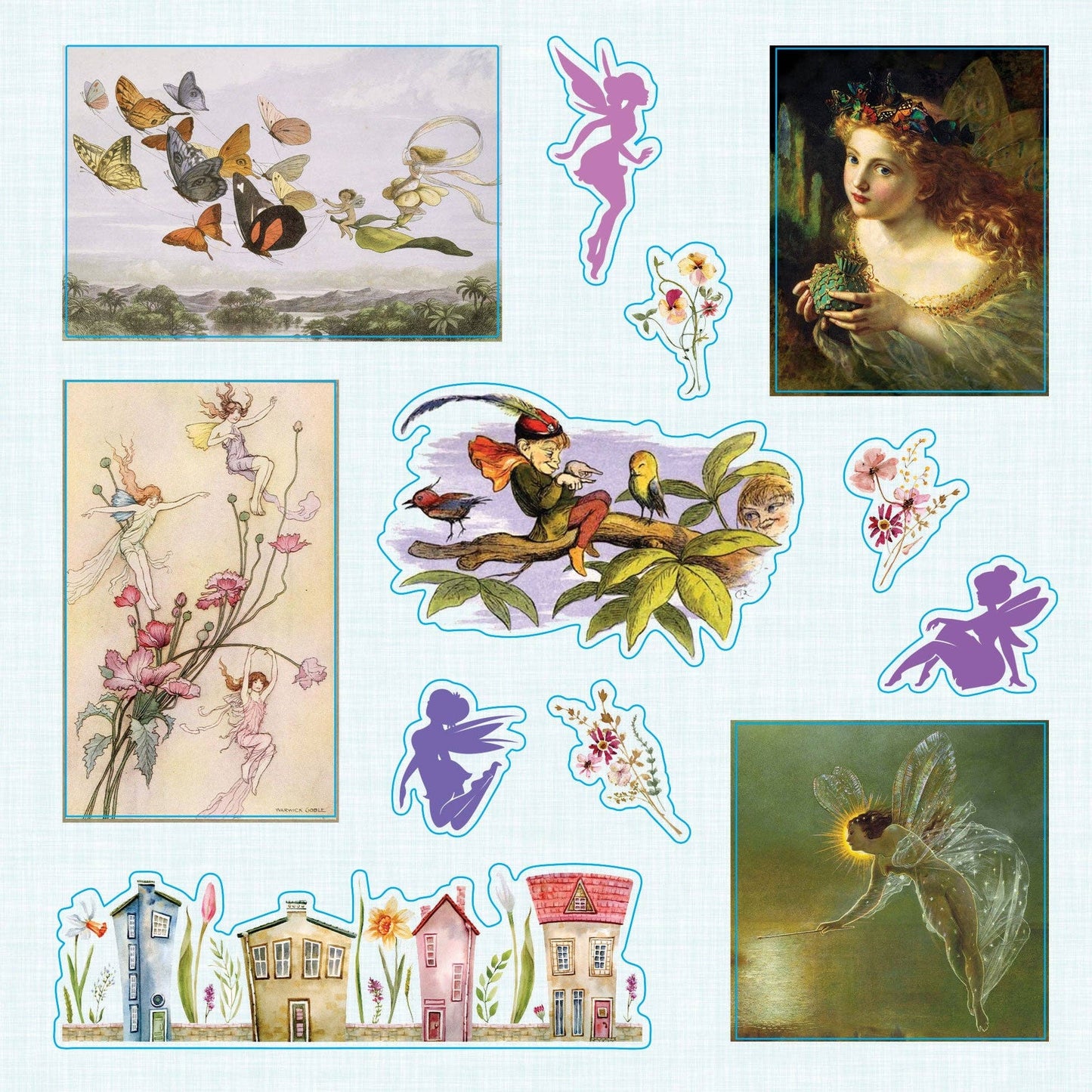 Peter Pauper Press - Faerie Kingdom Sticker Book