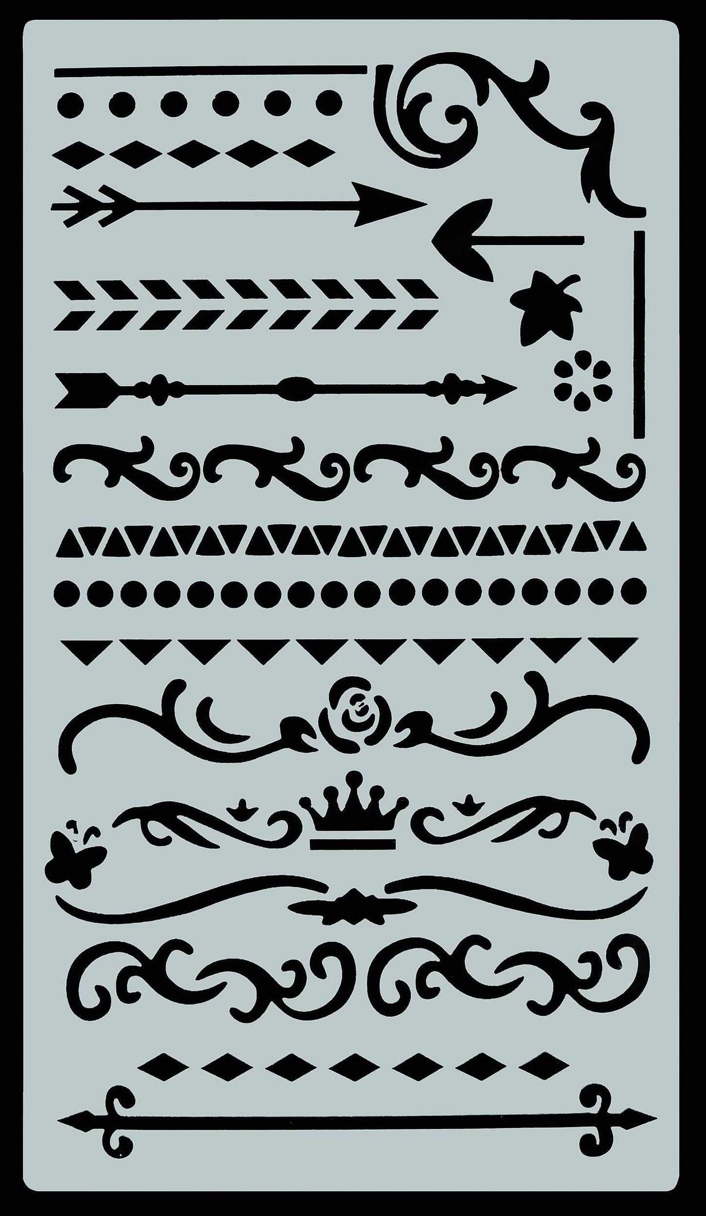 Dotted Journal Stencil Set