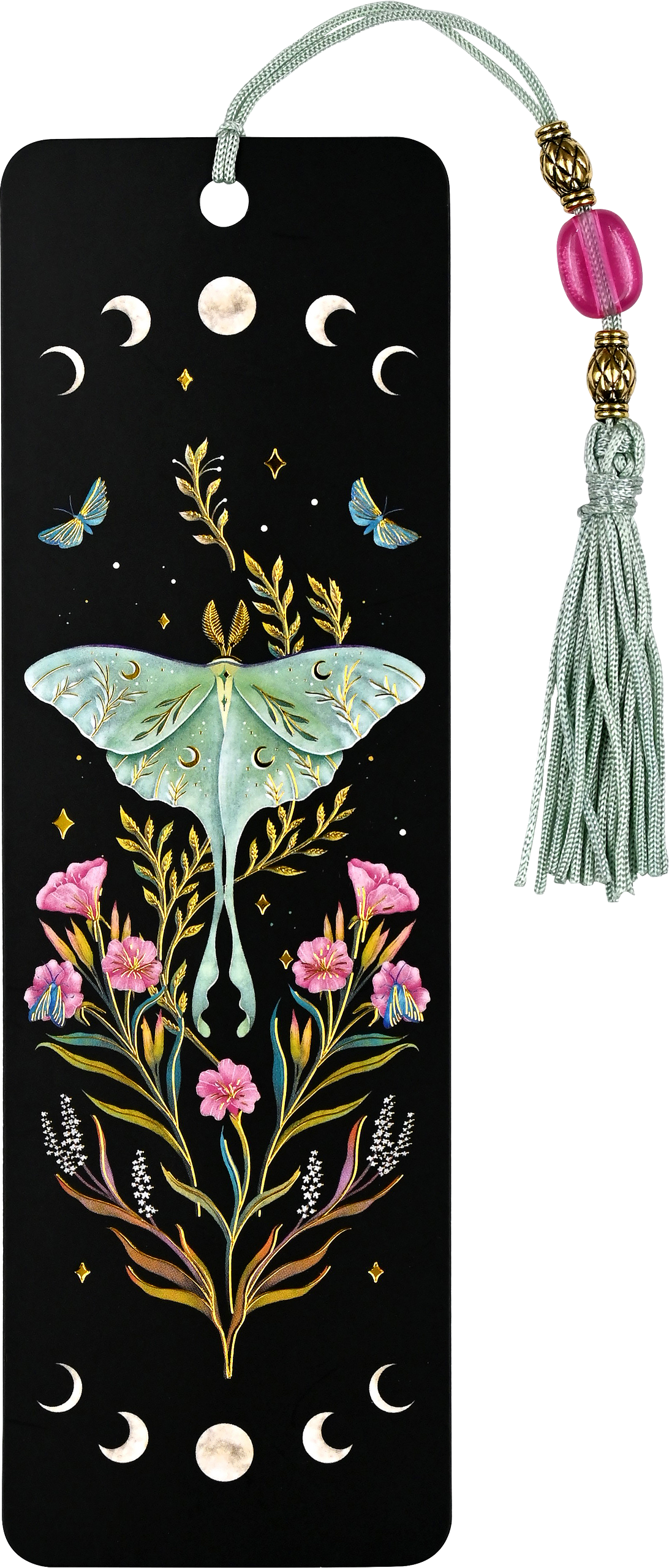 Peter Pauper Press - Luna Moth Beaded Bookmark