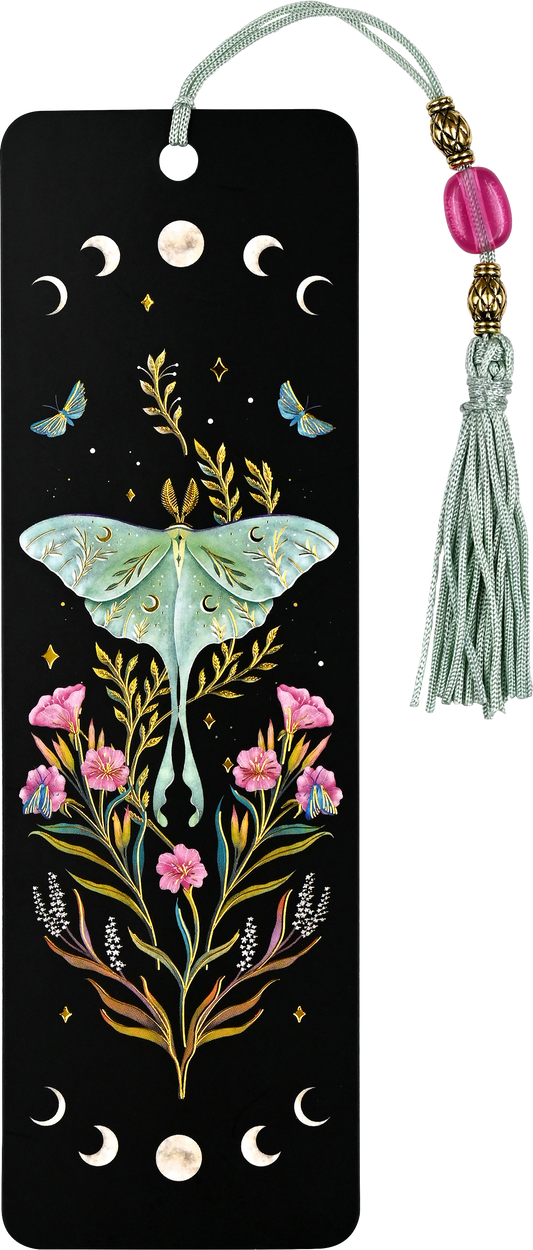 Peter Pauper Press - Luna Moth Beaded Bookmark