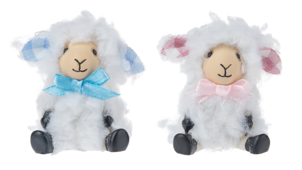 Fluffy Little Sheep Pocket Charm