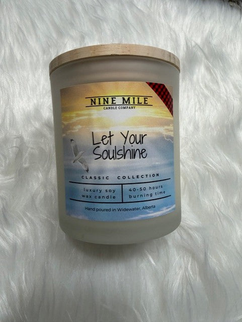 Nine Mile Candles - Let Your Soulshine 11oz Candle