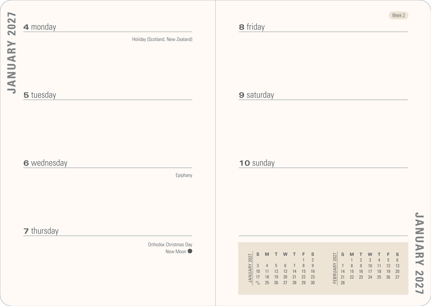 Peter Pauper Press - 2027 Winnie-the-Pooh Weekly Planner