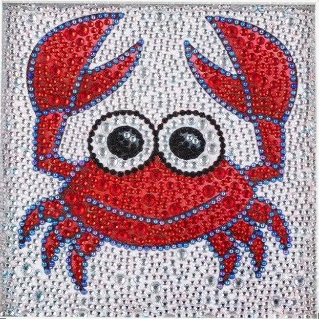 Diamond Brands - Crab Diamond Painting Kid's Kit