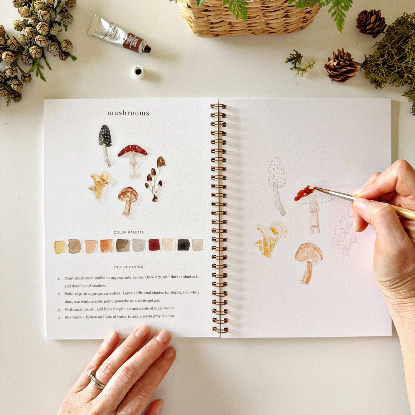 Emily Lex Studio - Watercolor Workbook Woodland