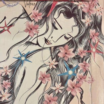 Hokus Pokus Decor Transfer Mermaid