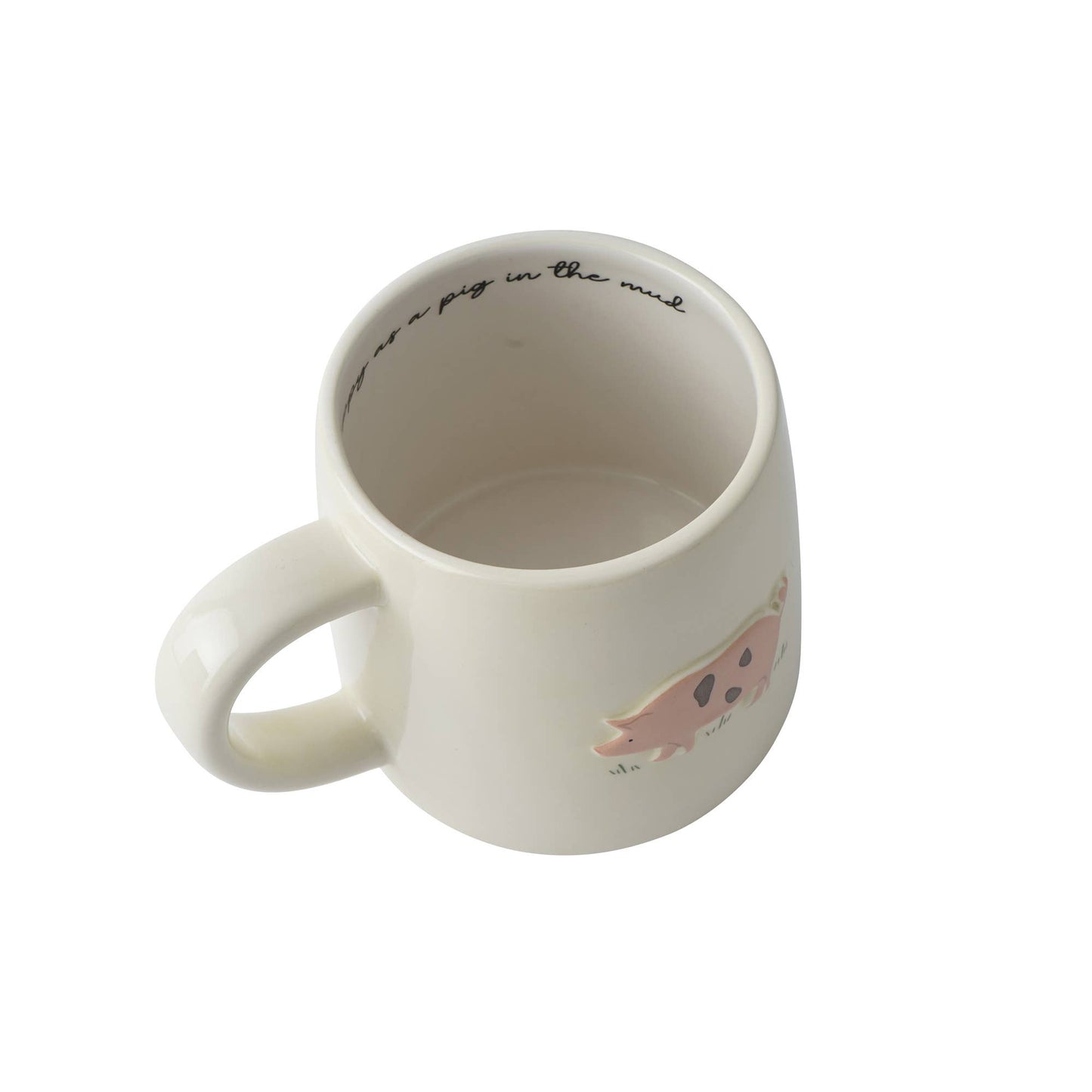 CGB Giftware : Bramble Farm Pig Stoneware Mug