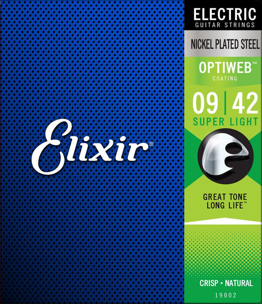 ELIXIR OPTIWEB 19002 SUPERLIGHT ELECTRIC GUITAR STRINGS