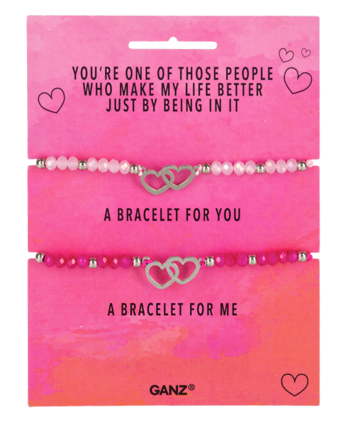 Friendship Bracelet Pair Asst