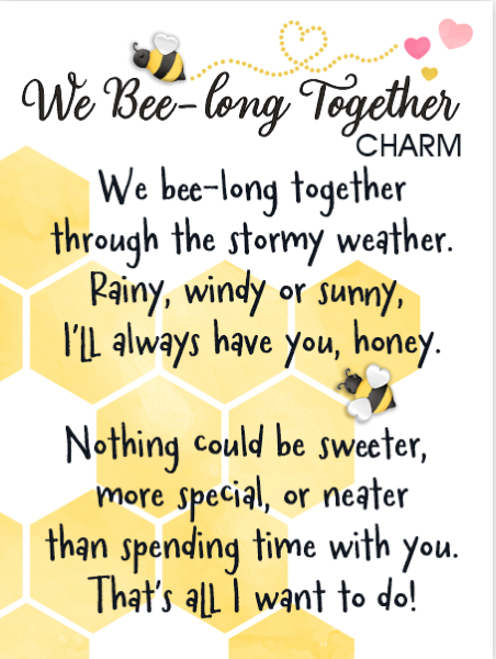 WE Bee-Long Together Charms