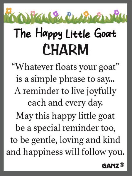 The Happy Little Goat Charm