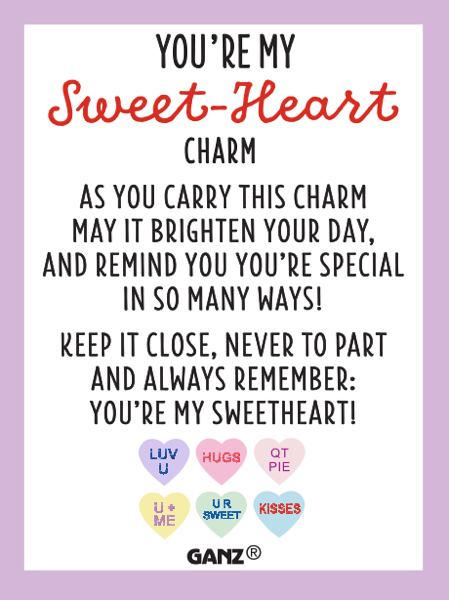 You're My Sweet-Heart Pocket Charm