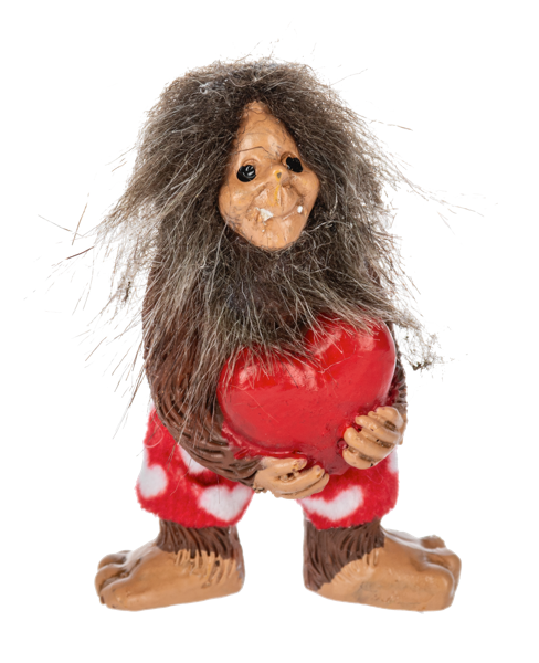 Big Foot Big Heart Pocket Charm