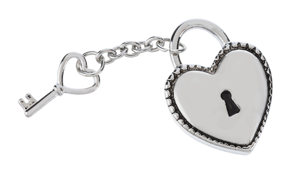 Key To My Heart Pocket Charm