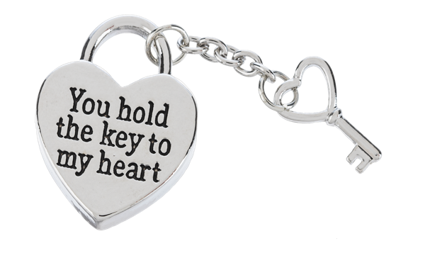 Key To My Heart Pocket Charm