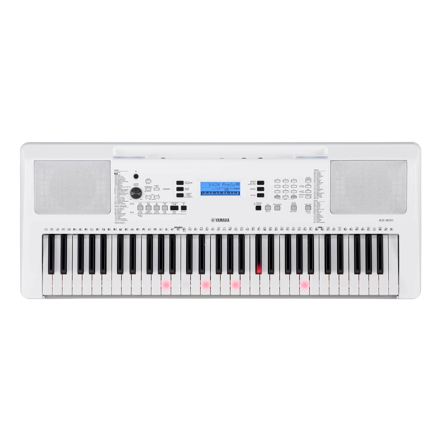 Yamaha : Digital Keyboard White