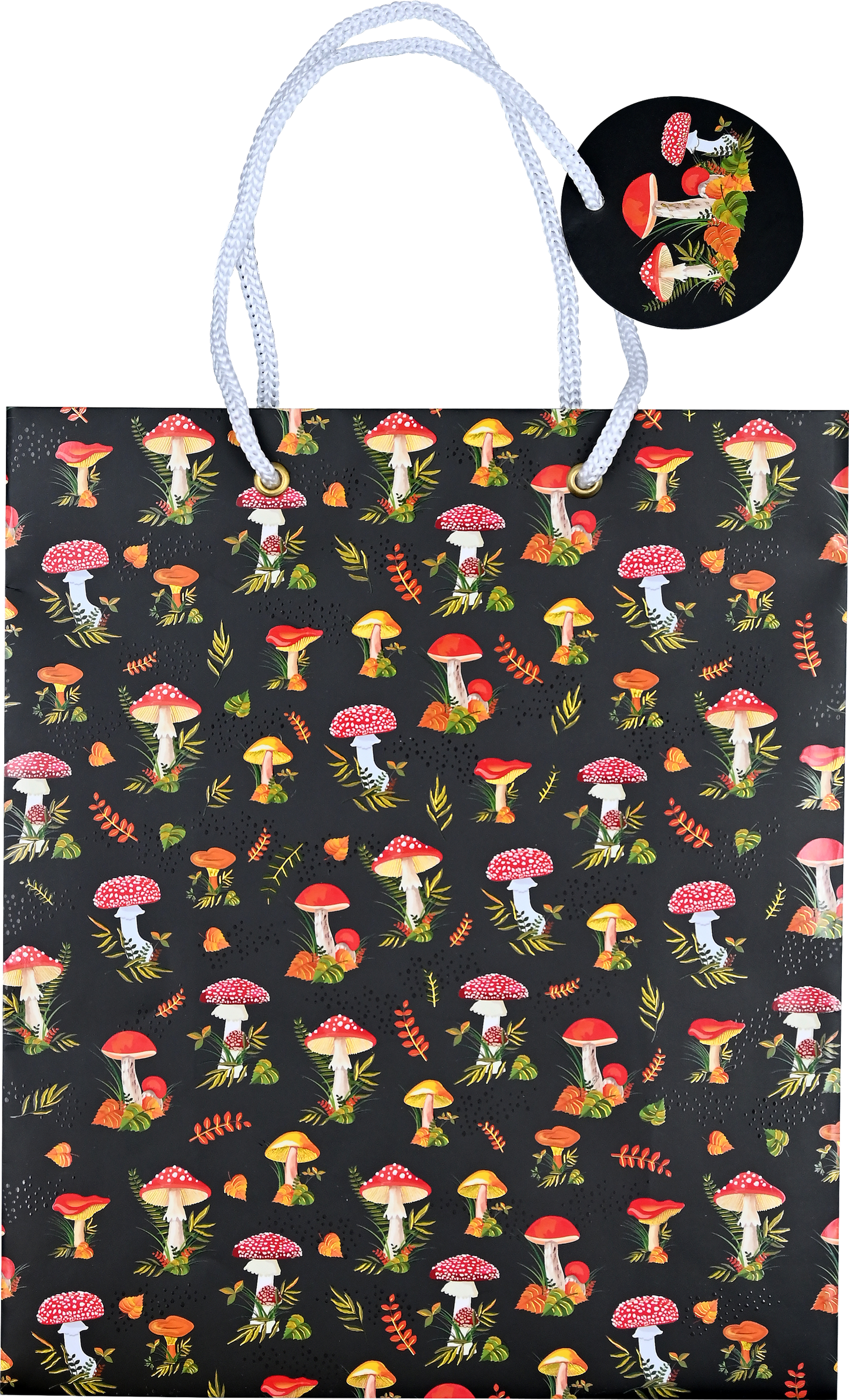 Peter Pauper Press - Mushrooms Gift Bag