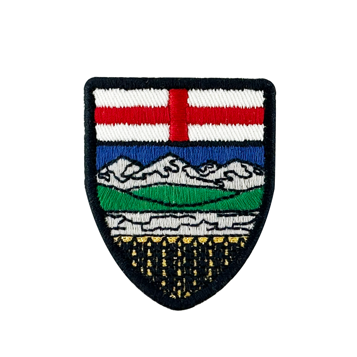 Northern Icons Canada - Alberta iron-on embroidery patch