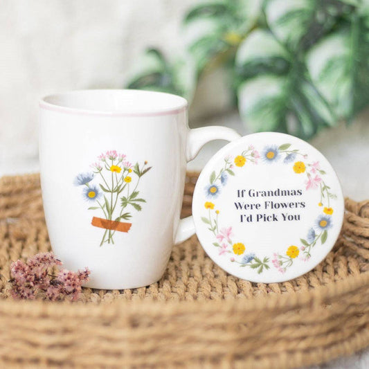 Something Different : If Grandmas Were Flowers Mother's Day Mug & Coaster Set