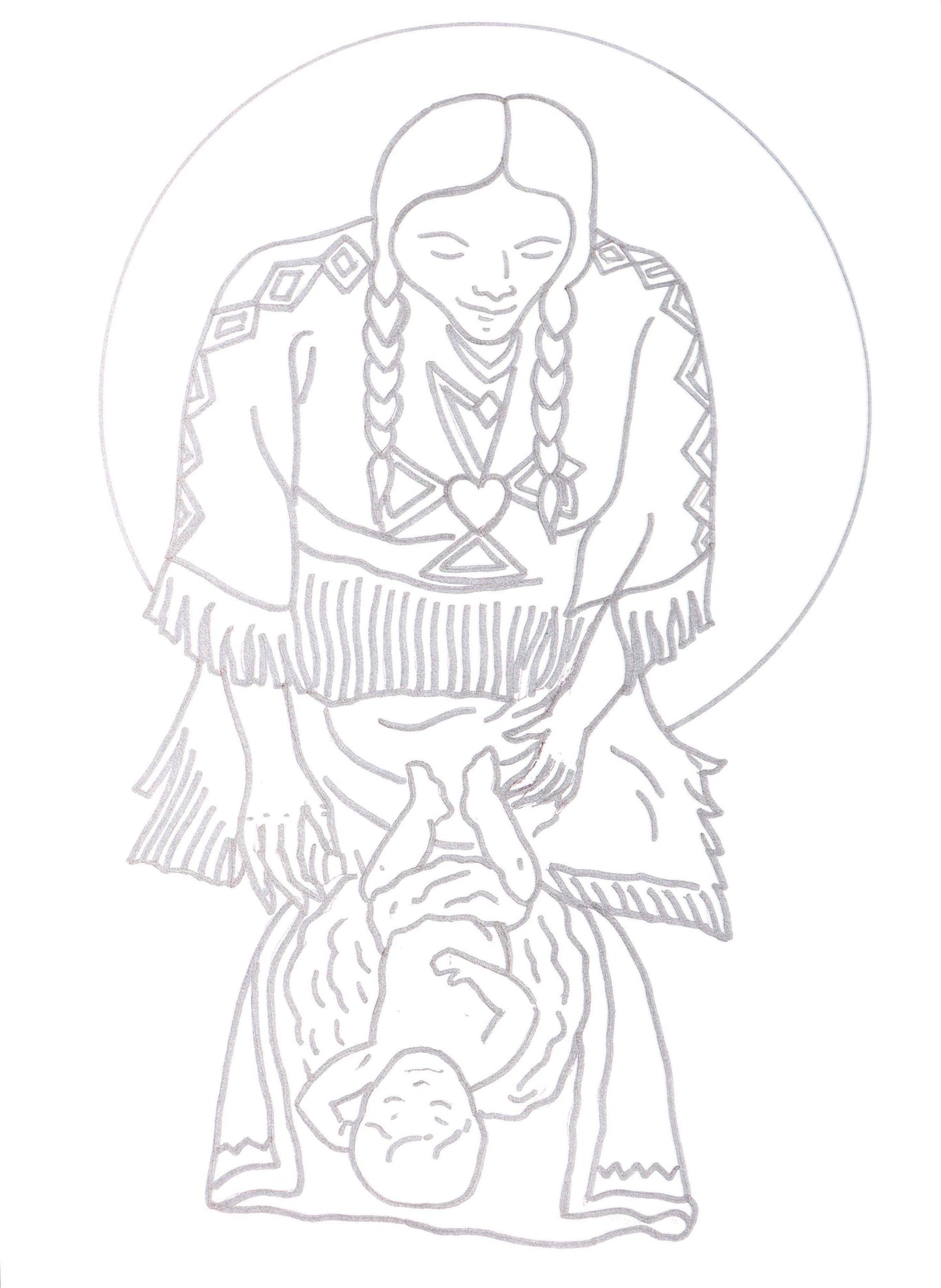 Colouring it Forward - Cree Nation Art & Wisdom Colouring Book 3rd Edition