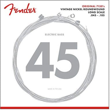 FENDER 7150 LONG SCALE .045-.105 ELECTRIC 4 STRING BASS STRI