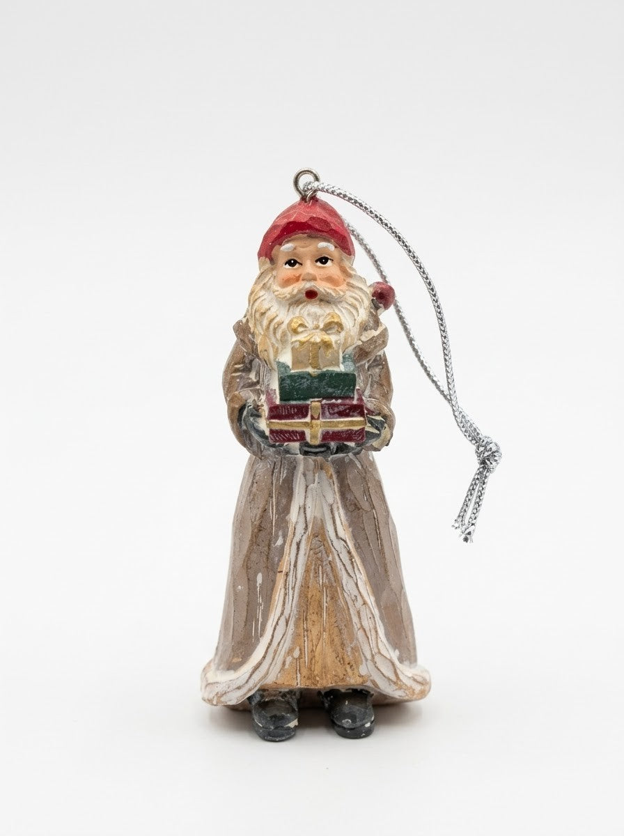 WOODLAND SANTA ORNAMENT