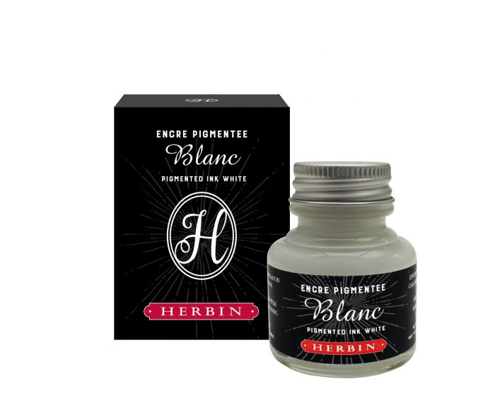 Herbin Pigmented Ink Specialty Ink - White
