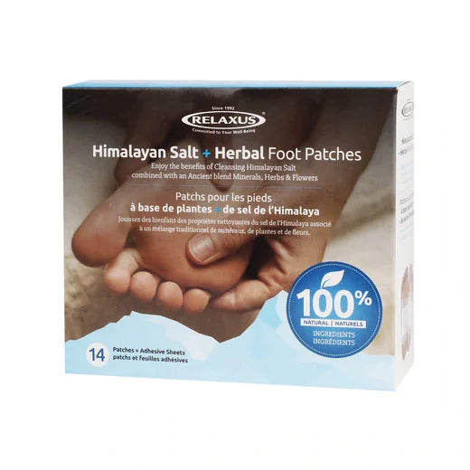 Relaxus - Himalayan Slat + Herbal Foot Pads