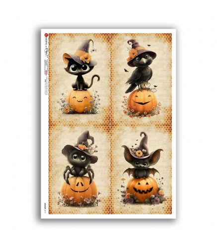 Paper Designs - Pumpkin Pals A4