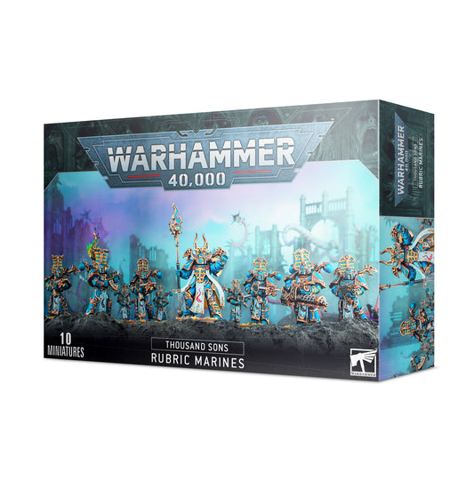 Warhammer 40k -Thousand Sons Rubric Marines