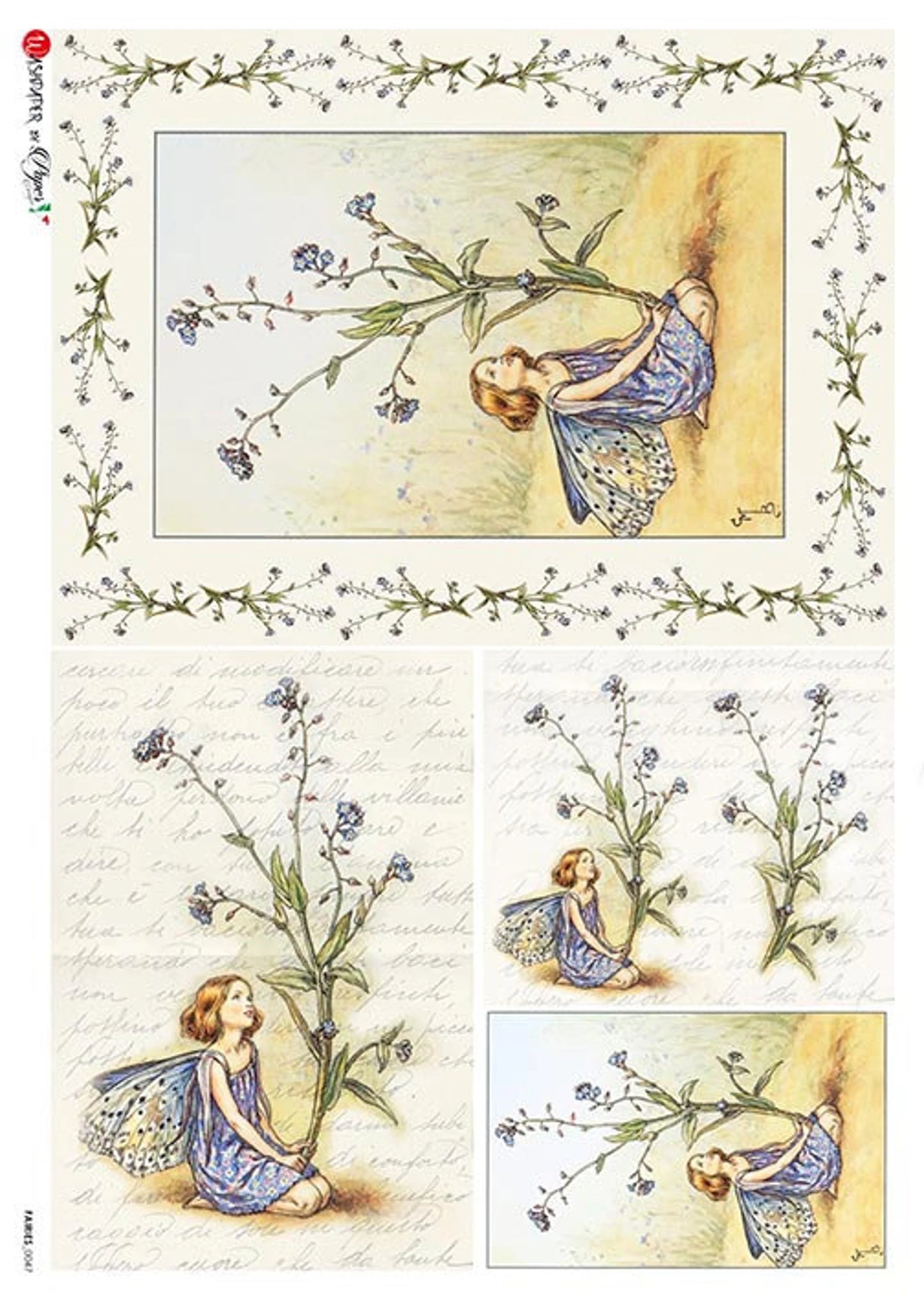 Paper Designs - Fairies 0047