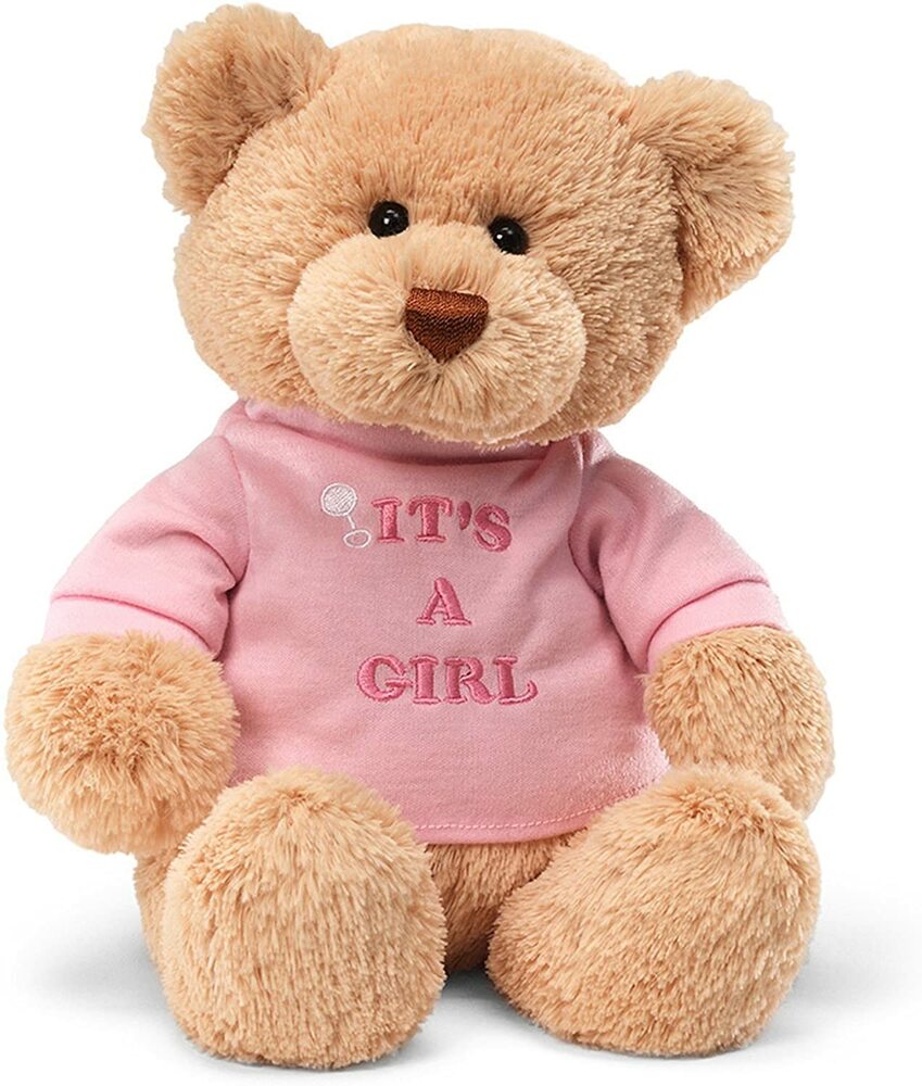 It's A Girl Teddy Bear 12"
