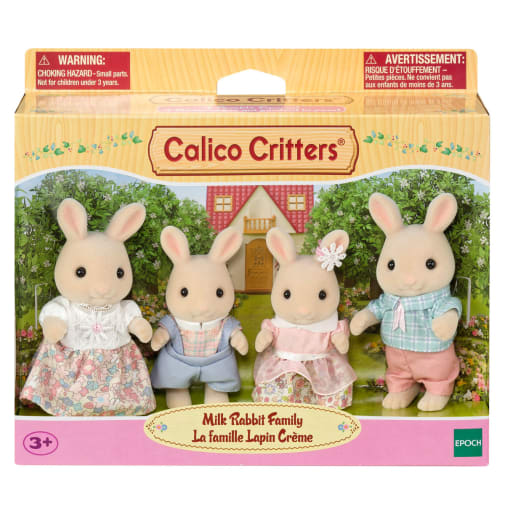 Calico Critters - Milk Rabbit Family