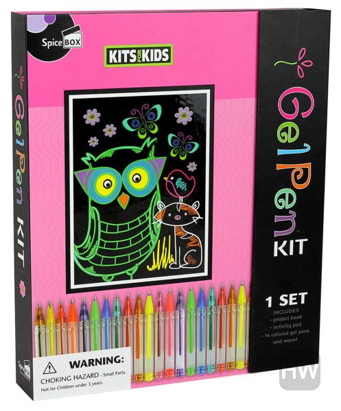 Spicebox - Kit of Kids : Gel Pen Kit