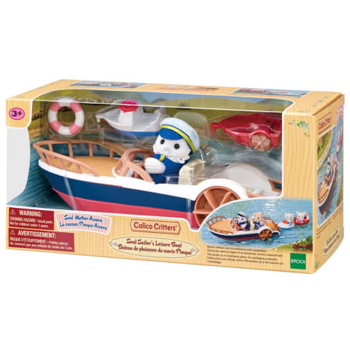 Calico Critters - Seal Sailor's Leisure Boat