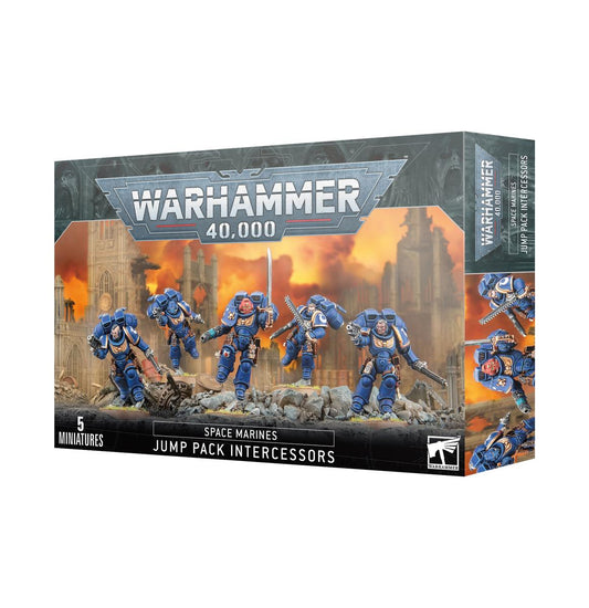 Warhammer 40k - Space Marines Assault Intercessors w/ Jump Packs