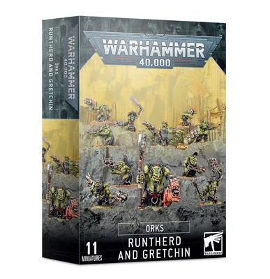 Warhammer 40k - Orks Runtherd and Gretchin