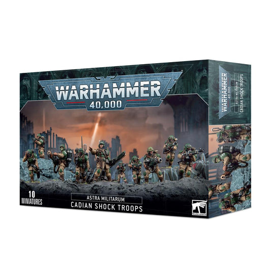 Warhammer 40k - Astra Militarum Cadian Shock Troops