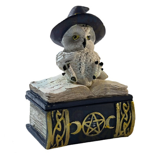 Spell Book Owl Statue